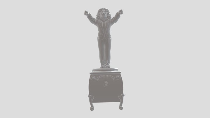 Lion Man 3D Model