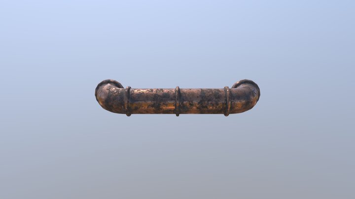 Rusty Pipe model 3D Model