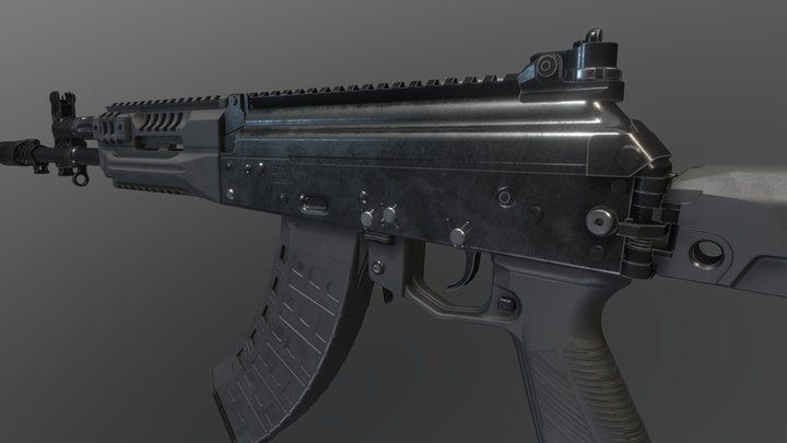 AK-15 3D Model