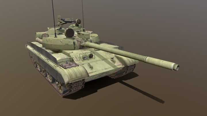 T-55AM – Free 3D Model STL