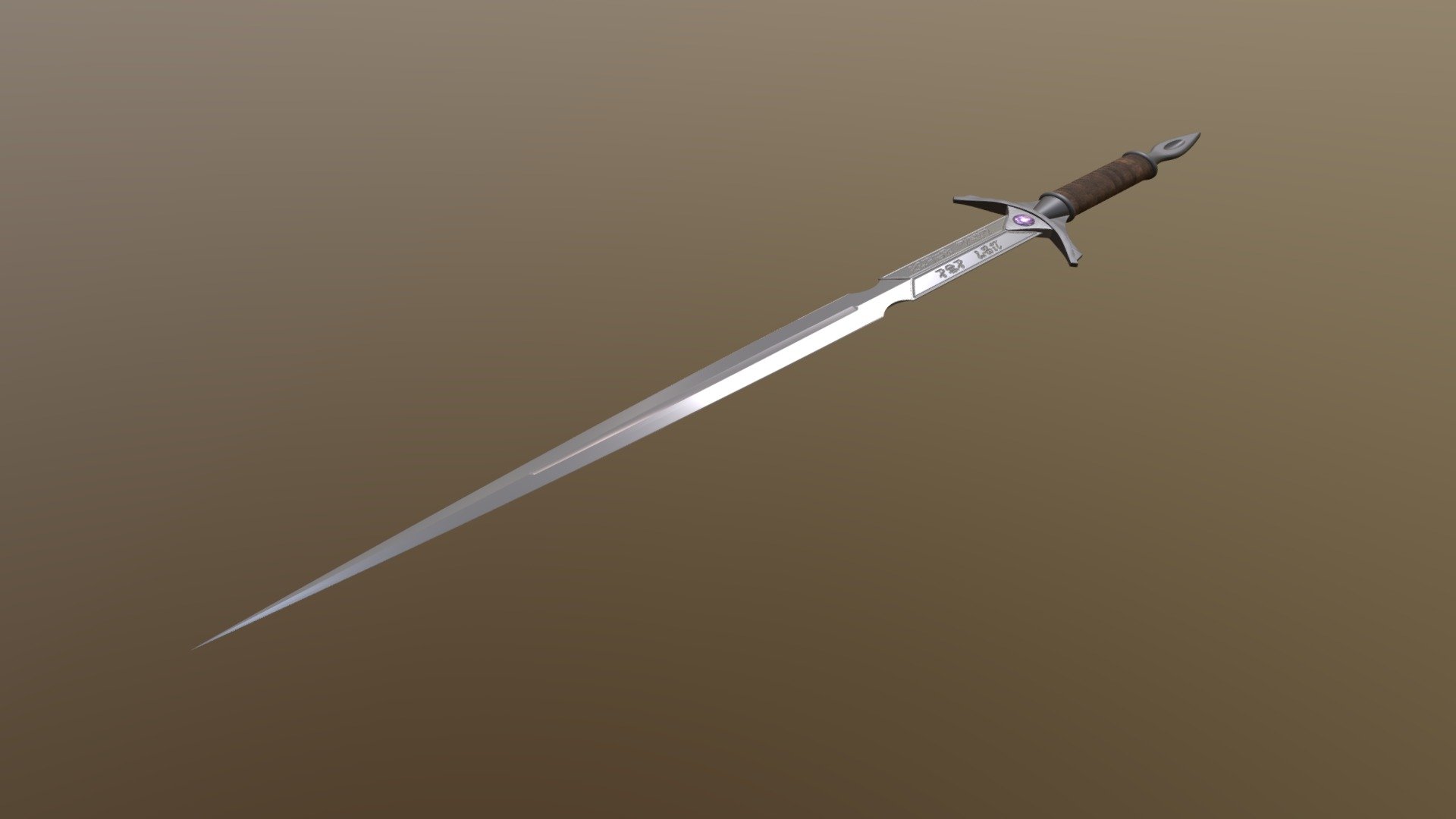 Anzhu's Sword - Download Free 3D model by raenfox [8130fd5] - Sketchfab