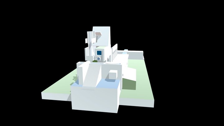 Villa in Rome 3D Model
