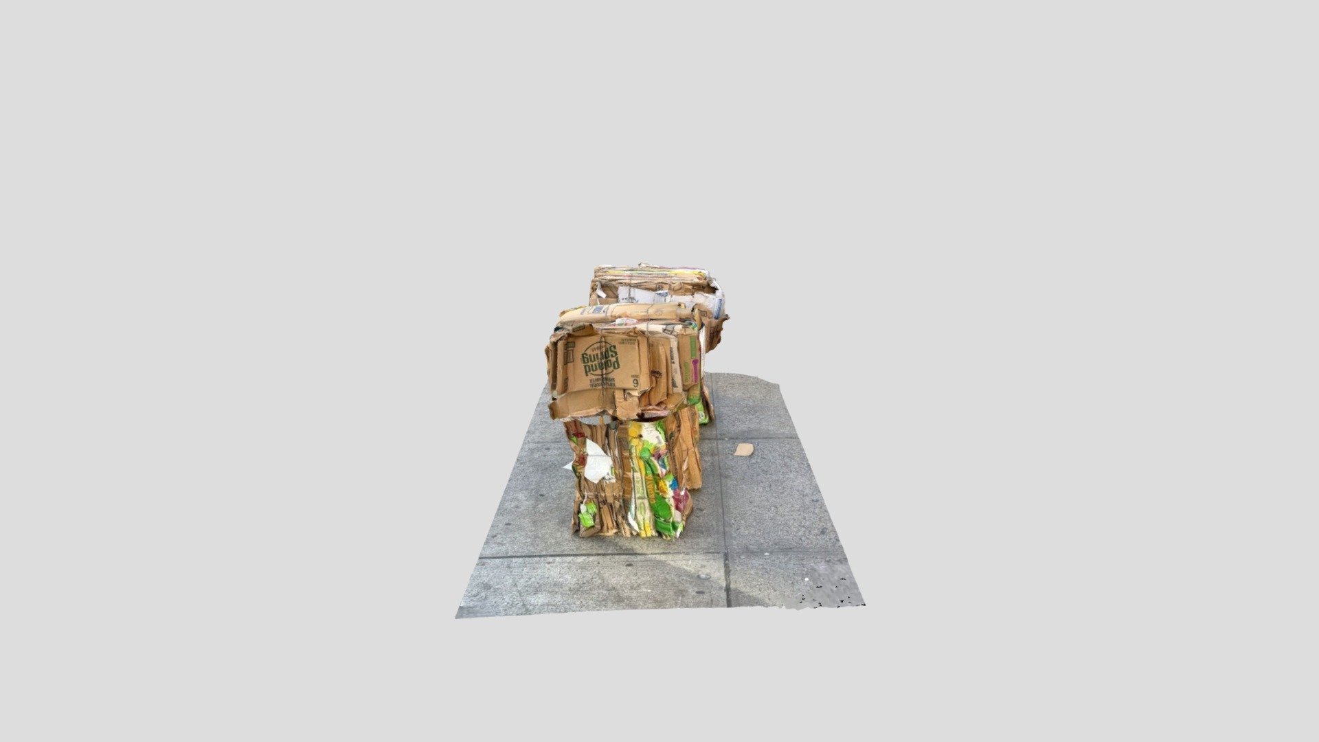 NYC cardboard recycling - Download Free 3D model by Surface Skimmer ...