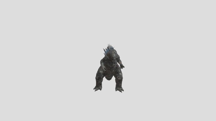 godzilla 3D Model