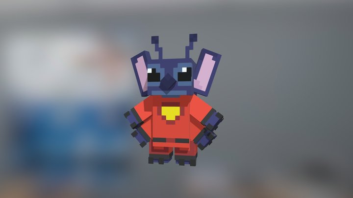 Stitch 3D Model