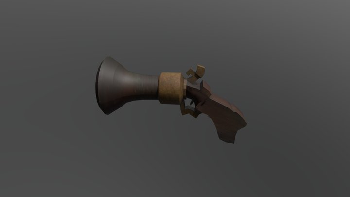 Gun 3D Model
