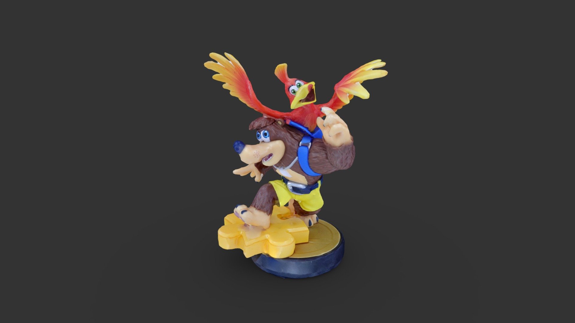 Banjokazooie Amiibo 3d Scan 3d Model By Tacolamp 8134db0 Sketchfab