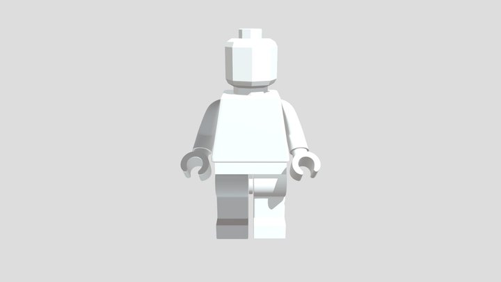 Lego, Blender File. 3D Model