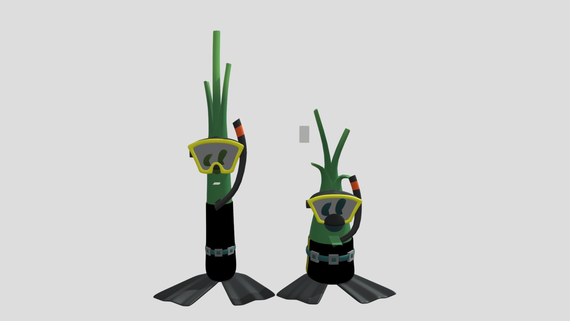 Scuba Gear (Made by JYStudios) Download Free 3D model by WhataModel