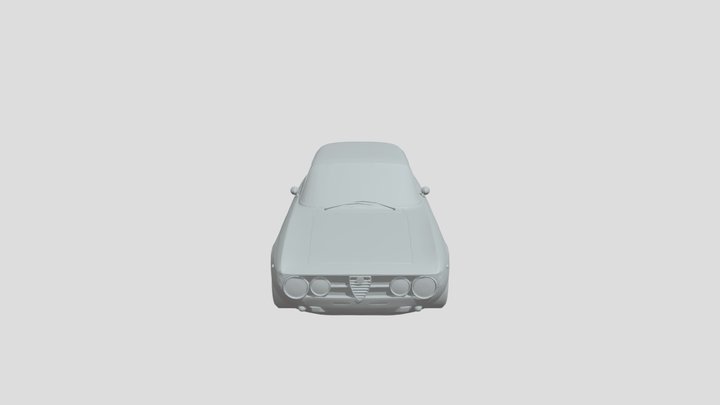 Alfa-Romeo GTA M Scale 1-65 for 3D-printing