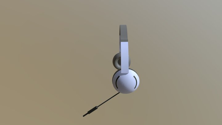 Jade Donnelly 19282611- Head phones Assembly 3D Model