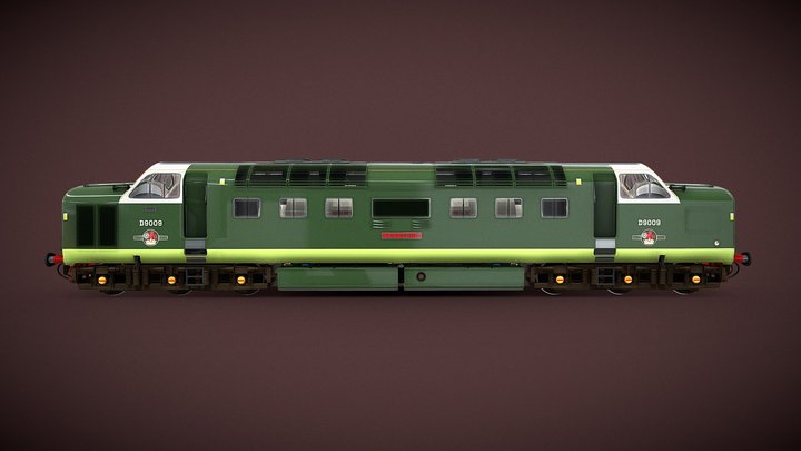 Class 55 BR Green - D9009 Alycidon