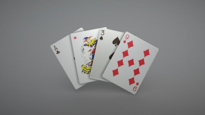 Playing Cards – Free 3D Model STL