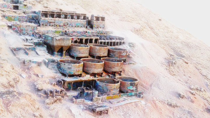 Goshen Mine Ruins 3D Model