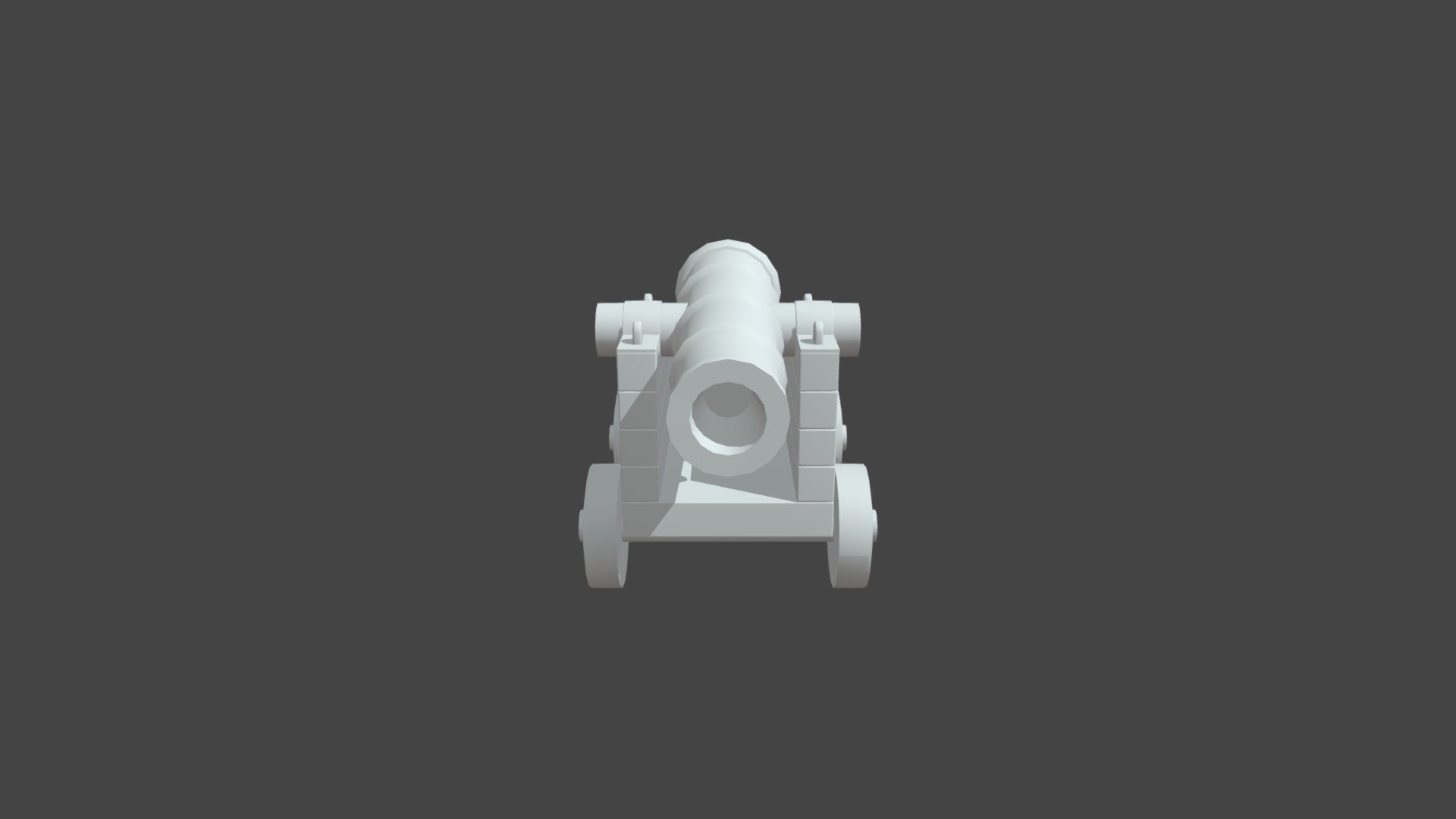 High Poly Cannon