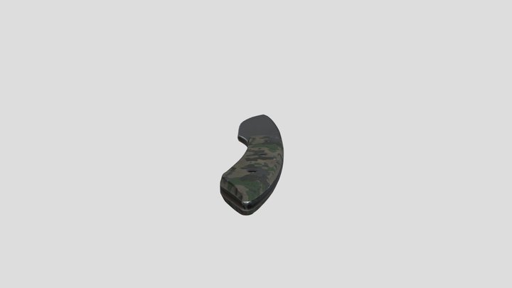 Hunting Knife 3D Model