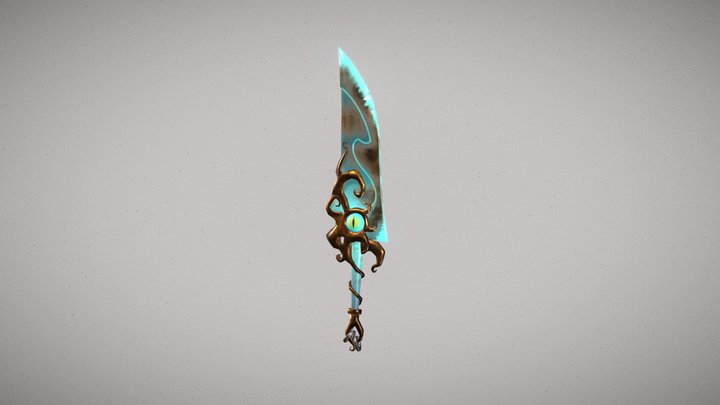 Magic Sword 3D Model