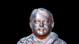 Pujya Gurudevshri Rakeshbhai 3D Model