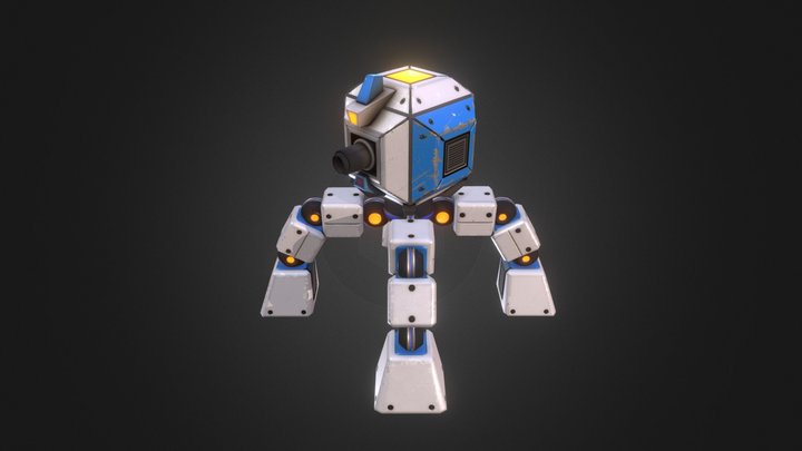 Pig Bot 3D Model