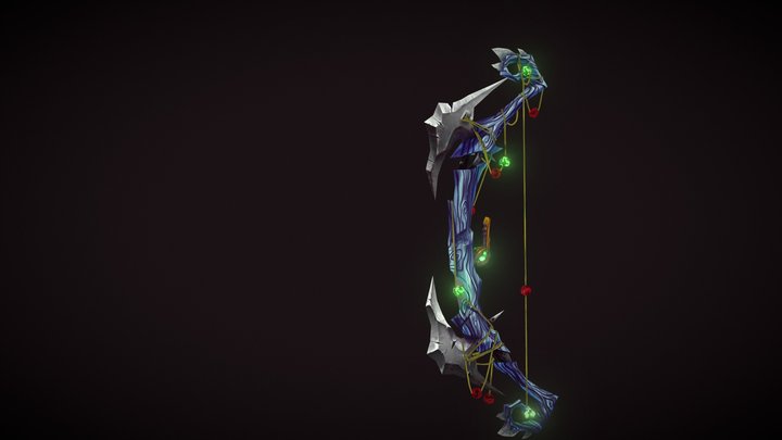 weaponcraft: druid's visor 3D Model