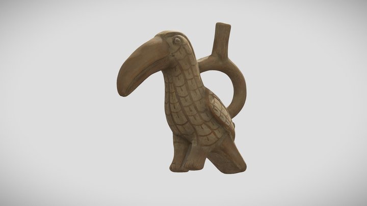 Tucán_Moche 3D Model