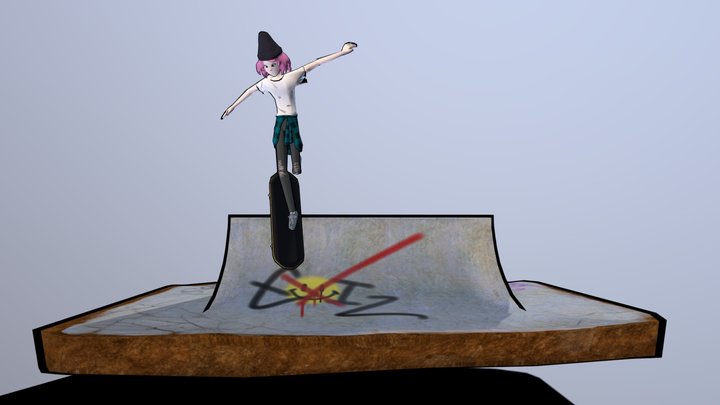 Alexis Newton 3D Model