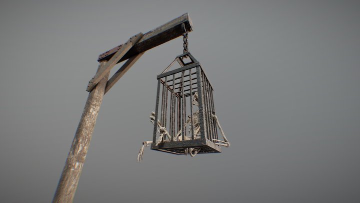 Hanging cage 3D Model