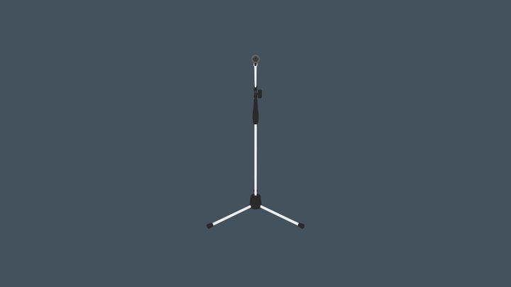 Condenser_recording_mic_ – Kostenloses 3D-Modell STL