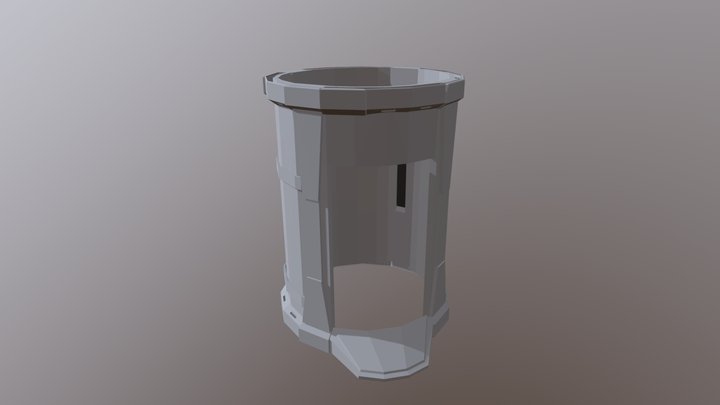 Office Elevator 3D Model