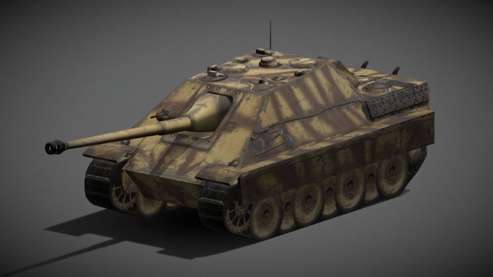 Jadgpanther (War Thunder) 3D Model