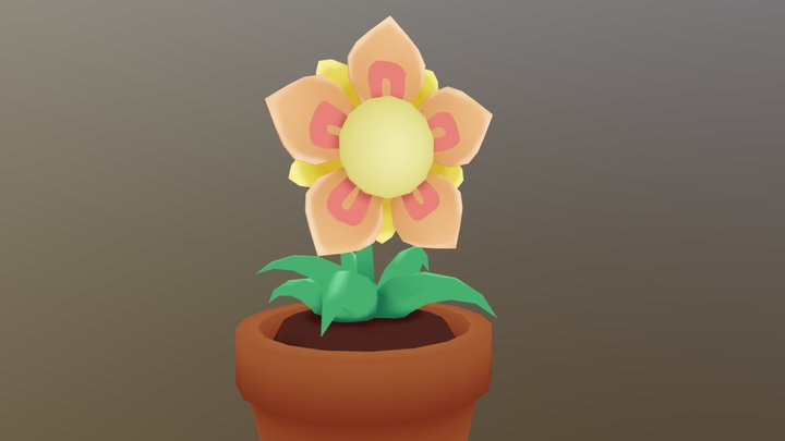 A Lovely Flower 3D Model