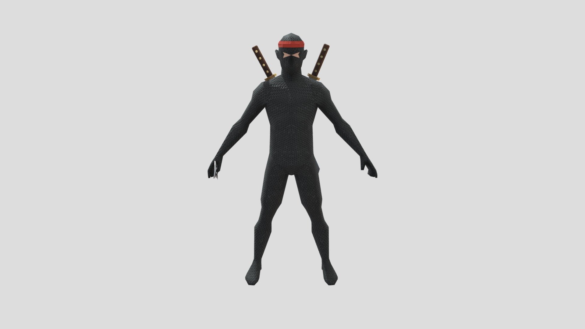 Ninja Download Free 3D model by marcperalta [813ea36] Sketchfab