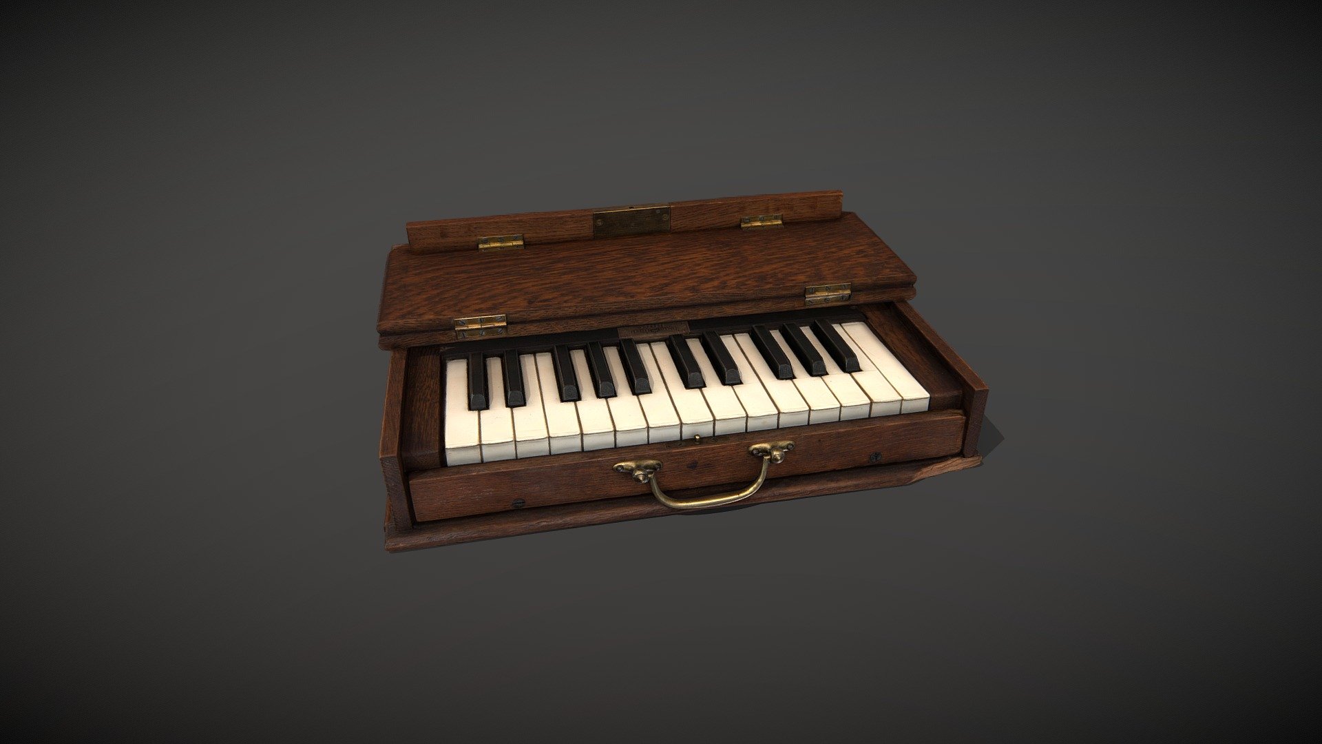 Silent Piano — Sketchfab embed 3D viewer