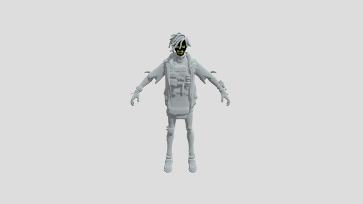 Bytes (Lone Traveler style) Fortnite 3D Model