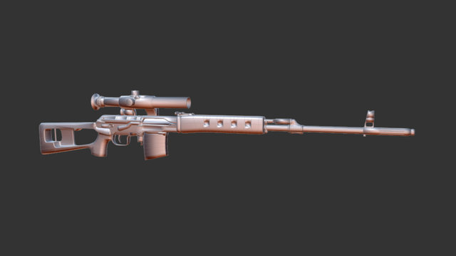 SVD (СВД) 3D Model