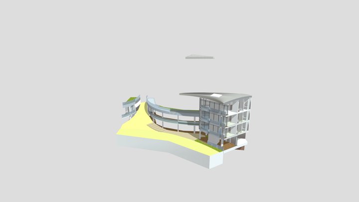 вар_5 центр_лестницы 3D Model