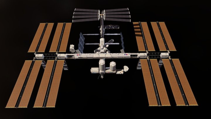 ISS 3D Model