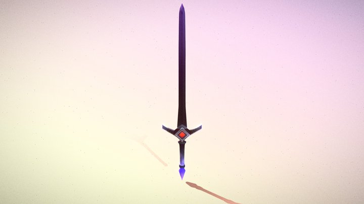 ฺBlack Sword Red Dimond