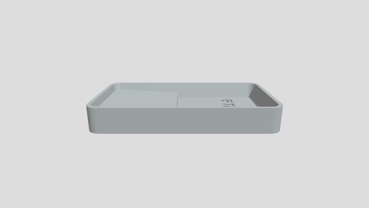 デカール皿 3D Model