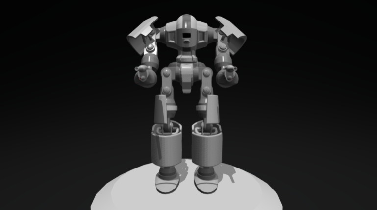 Mech On Stand - 3D model by Connor Holmes (@c_holmes) [81400b3] - Sketchfab