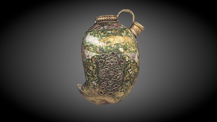 Water Pipe (huqqa) 3D Model