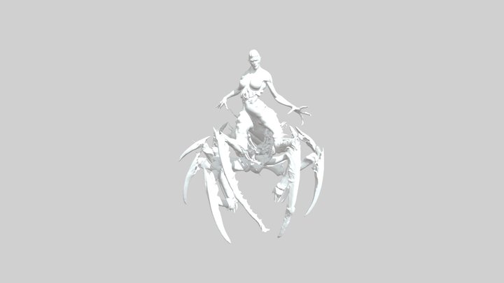 Arachnid Queen 3D Model