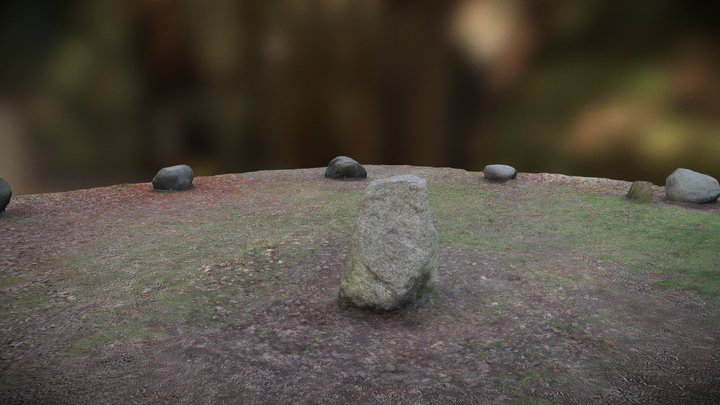 Głazy narzutowe 3D Model