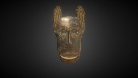 African Mask 3D Model