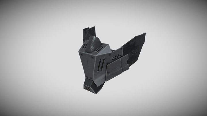 Cyberpunk Mask 3D Model