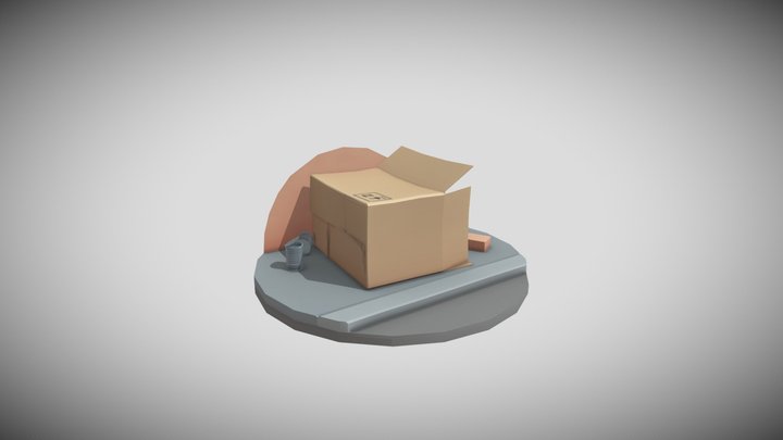 Box (NFA weekly challenge: shelter) 3D Model