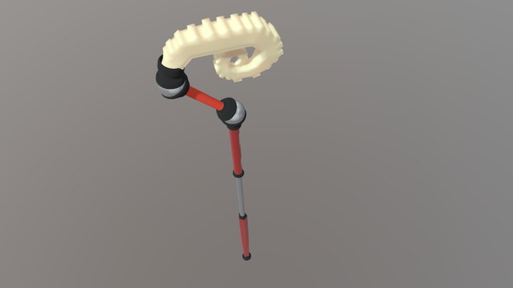 The Open Door Mobility Aid Cane Mode 3D Model