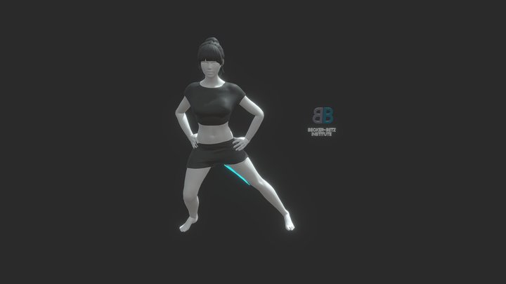 Inner_thighs_3_FEMALE 3D Model