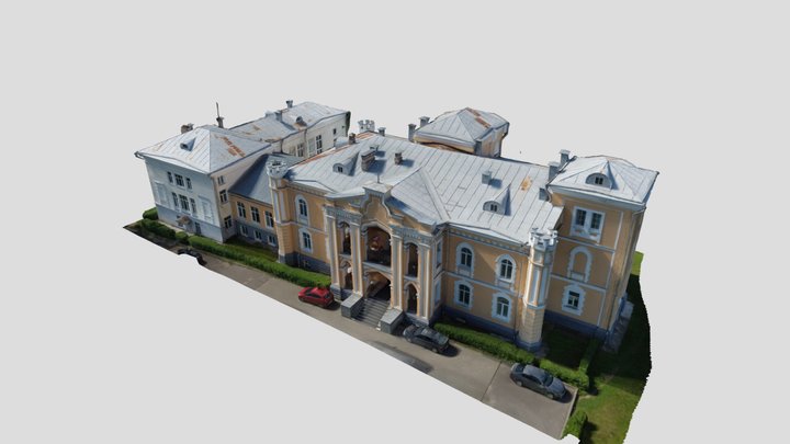 Gutten-Chapskii Castle 3D Model