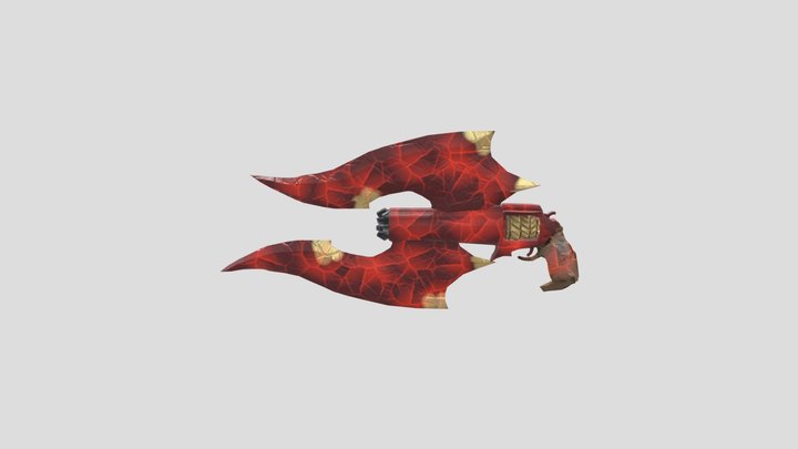 Sci Fi Gun 3D Model